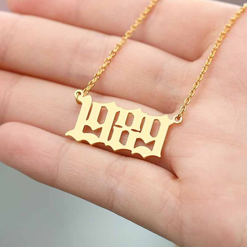 Birth-Year Necklace